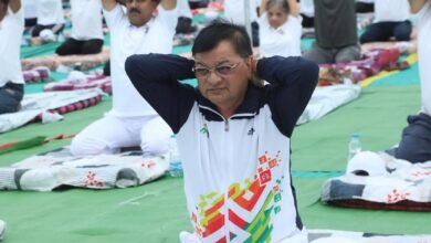 योग से शारीरिक व मानसिक विकास होता है, इसे जीवन में अपनाएं – मंत्री श्री लखनलाल देवांगन