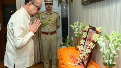 डॉ श्यामा प्रसाद मुखर्जी की पुण्यतिथि पर राज्यपाल ने दी श्रद्धांजलि