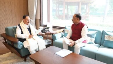केंद्रीय स्वास्थ्य मंत्री जेपी नड्डा से मिले मुख्यमंत्री विष्णुदेव साय, स्वास्थ्य सेवाओं और किसानों के लिए खाद-बीज उपलब्धता पर हुई विस्तृत चर्चा केंद्रीय स्वास्थ्य मंत्री जेपी नड्डा से मिले मुख्यमंत्री विष्णुदेव साय, स्वास्थ्य सेवाओं और किसानों के लिए खाद-बीज उपलब्धता पर हुई विस्तृत चर्चा