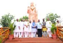 फॉरेस्ट रेस्ट हाउस “राम वाटिका” में स्थापित भगवान श्री राम की प्रतिमा को नमन कर प्राप्त किया आशीर्वाद