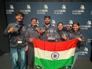 टीम इंडिया ने ग्लोबल स्किल्स चैलेंज ऑस्ट्रेलिया में 3 स्वर्ण, 1 रजत और 1 कांस्य सहित 5 पदक जीते