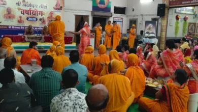 दिगंबर जैन बड़ा मंदिर में भक्तिभाव से संपन्न हुए धार्मिक अनुष्ठा