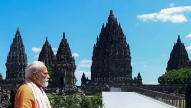 पीएम मोदी ने यूनेस्को विश्व धरोहर स्थल प्रंबानन मंदिर परिसर में किए दर्शन