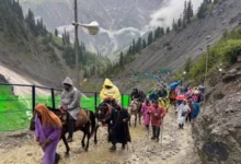 बाबा बर्फानी के दरबार में उमड़ा आस्था का सैलाब: 1.60 लाख से अधिक श्रद्धालुओं ने किए दर्शन