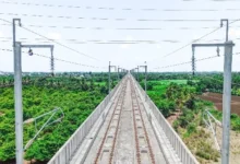 मुंबई–अहमदाबाद बुलेट ट्रेन परियोजना के लिए विद्युतीकरण कार्य ने पकड़ी रफ्तार