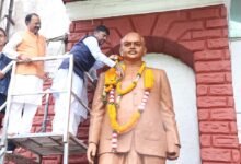 डॉ. श्यामा प्रसाद मुखर्जी की जयंती पर वन मंत्री श्री कश्यप ने अर्पित की पुष्पांजलि