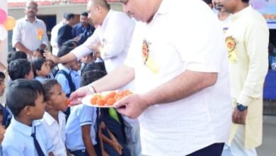 शाला प्रवेश उत्सव में गूंजा शिक्षा का उत्साह, मंत्री श्री राजेश अग्रवाल ने नवप्रवेशी बच्चों का किया आत्मीय स्वागत