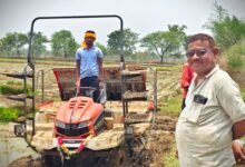 पैडी ट्रांसप्लांटर से भरदाकला के किसानों की आसान हुई रोपाई, किसानों को मिल रही बड़ी राहत