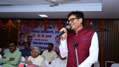 रायपुर विकास प्राधिकरण के नए उपाध्यक्ष डॉ. जय प्रकाश शर्मा ने संभाला पदभार
