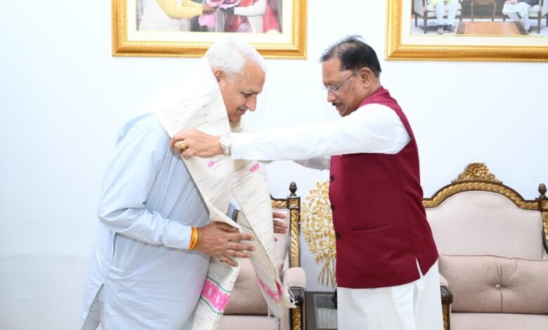 मुख्यमंत्री श्री विष्णुदेव साय से लघु उद्योग भारती के प्रतिनिधिमंडल ने की सौजन्य मुलाकात : 14वें इंडिया इंडस्ट्रियल फेयर की तैयारियों पर हुई चर्चा
