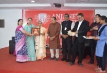आंजनेय विश्वविद्यालय में प्रेरक संवाद आयोजित, सेवा ही सबसे बड़ा सम्मान : पद्मश्री डॉ. रामचंद्र सुनीता गोडबोले