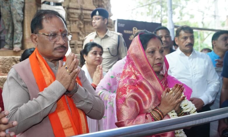 मुख्यमंत्री श्री विष्णुदेव साय ने भोरमदेव धाम में की पूजा-अर्चना, प्रदेश की सुख-समृद्धि के लिए की मंगलकामना