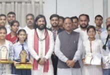 मुख्यमंत्री श्री विष्णुदेव साय ने मेधावी विद्यार्थियों का किया सम्मान