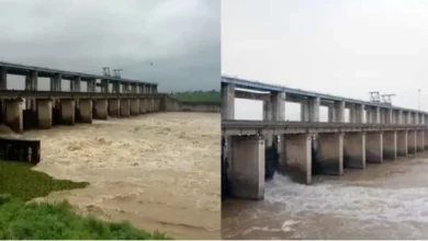 भारी बारिश से आफत: कोरबा में हसदेव नदी खतरे के निशान के ऊपर, दर्री बांध का खोला गया गेट