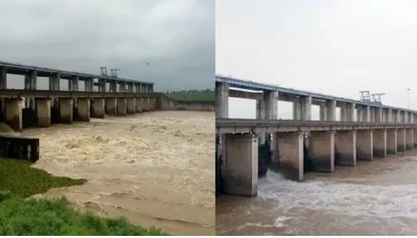 भारी बारिश से आफत: कोरबा में हसदेव नदी खतरे के निशान के ऊपर, दर्री बांध का खोला गया गेट भारी बारिश से आफत: कोरबा में हसदेव नदी खतरे के निशान के ऊपर, दर्री बांध का खोला गया गेट