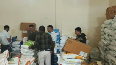 अवैध खाद भंडारण और जैव उत्प्रेरक के खिलाफ कृषि विभाग की कार्रवाई, गोदाम सील