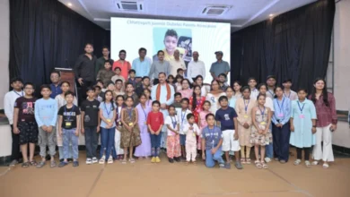 दस साल के सफर पर CGJDPA का बड़ा आयोजन, स्वास्थ्य मंत्री श्याम बिहारी जायसवाल ने बच्चों के साथ बैठकर किया भोजन