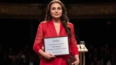 रानी मुखर्जी अंतरराष्ट्रीय मंच पर सम्मानित