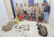 इन्द्रावती टाइगर रिजर्व में वन्यजीव शिकार पर बड़ी कार्रवाई, 6 आरोपी गिरफ्तार