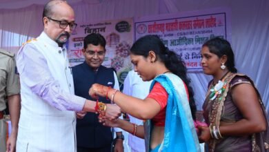 ​चाम्पा शासकीय उच्चतर माध्यमिक विद्यालय में नवनिर्मित सभाकक्ष का लोकार्पण
