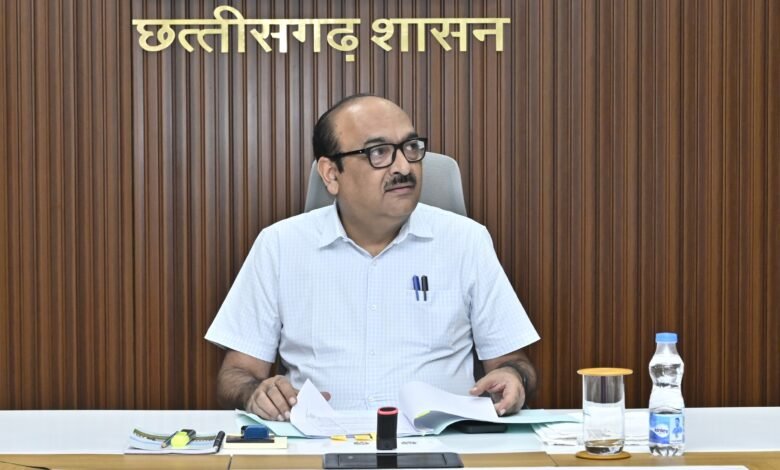 उपराष्ट्रपति के 2 सितंबर को प्रस्तावित छत्तीसगढ़ प्रवास की तैयारियों की मुख्य सचिव ने की समीक्षा