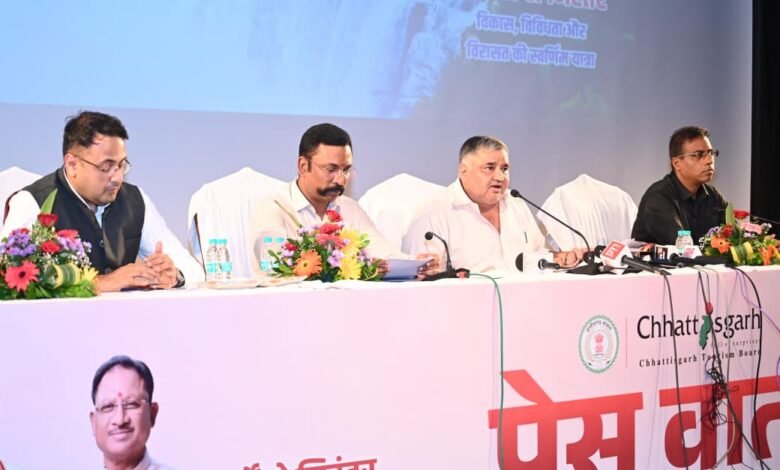 मंत्री श्री राजेश अग्रवाल ने गिनाईं उपलब्धियां, 2028 तक नई पर्यटन पहचान का लक्ष्य