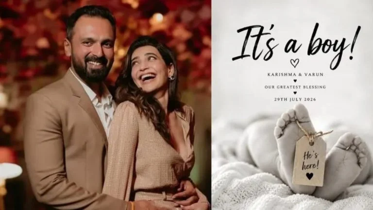 Karishma Tanna बनीं मां, बेटे के जन्म से घर में गूंजी किलकारियां Karishma Tanna बनीं मां, बेटे के जन्म से घर में गूंजी किलकारियां