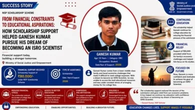 आर्थिक तंगी से इसरो वैज्ञानिक बनने के सपने तक, छात्रवृत्ति से गणेश कुमार को अपनी पढ़ाई जारी रखने में मदद मिली