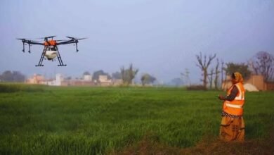 ड्रोन दीदी से किया संवाद: किसान को हार्वेस्टर सब्सिडी का 16 लाख रुपए का चेक सौंपा
