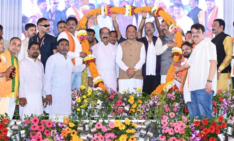 विकसित छत्तीसगढ़ के निर्माण में अब कोई बाधा नहीं, विकास की गति होगी और तेज : मुख्यमंत्री विष्णु देव साय