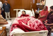 भाजपा अध्यक्ष नितिन नबीन की किरण सिंह देव से मुलाकात, ली इलाज की जानकारी