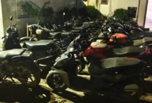 फटाखे युक्त मोडिफाइड साइलेंसर लगाकर घूमने वाले बाइकर्स पर पुलिस का कड़ा प्रहार, 8 मोडिफाइड साइलेंसर वाहन जब्त