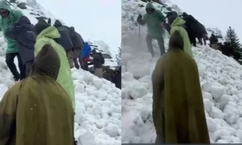 उत्तराखंड में मौसम बिगड़ा, बर्फबारी से पर्वतारोही और ट्रैकर फंसे! उत्तराखंड में मौसम बिगड़ा, बर्फबारी से पर्वतारोही और ट्रैकर फंसे!