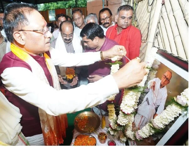 मदकूद्वीप की पुरातात्विक और आध्यात्मिक विरासत के संरक्षण में स्वर्गीय शांताराम का योगदान सदैव स्मरणीय रहेगा : मुख्यमंत्री साय