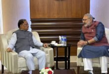 छत्तीसगढ़ में टेक्सटाइल उद्योग को बढ़ावा देने पर CM साय की केंद्रीय मंत्री गिरिराज सिंह से मुलाकात