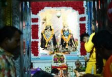 उप मुख्यमंत्री एवं कवर्धा विधायक श्री विजय शर्मा ने श्रीकृष्ण जन्माष्टमी पर श्री राधा-कृष्ण बड़े मंदिर में की पूजा-अर्चना