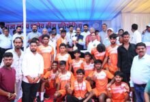 राज्य स्तरीय शालेय क्रीड़ा प्रतियोगिता के समापन समारोह में शामिल हुए उप मुख्यमंत्री