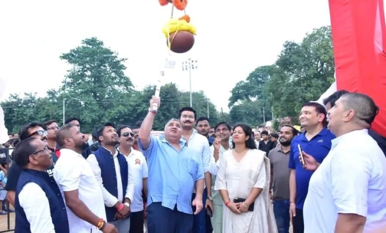 जशपुर के रंजीता स्टेडियम में उमड़ा आस्था और उत्साह का सैलाब, गोविंदाओं ने दिखाया साहस और सामूहिक शक्ति