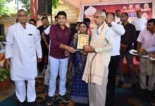 शिक्षकों के मार्गदर्शन और जनसेवा से ही संभव है, समाज व राष्ट्र का सर्वांगीण विकास- मंत्री श्री टंक राम वर्मा
