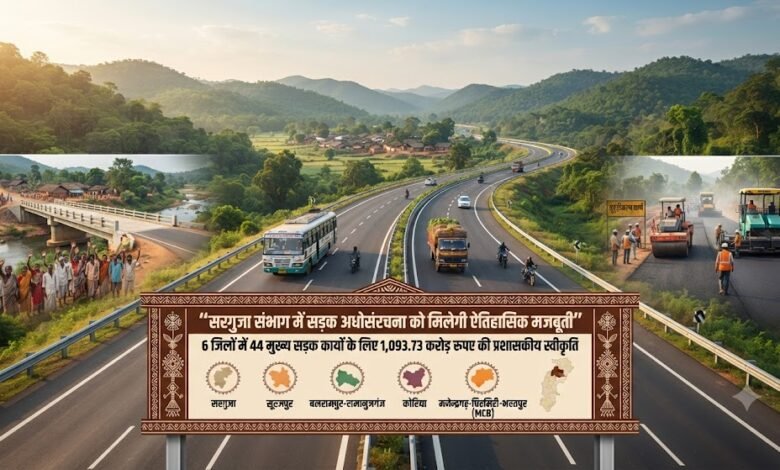 सरगुजा संभाग में सड़क अधोसंरचना को मिलेगी ऐतिहासिक मजबूती सरगुजा संभाग में सड़क अधोसंरचना को मिलेगी ऐतिहासिक मजबूती