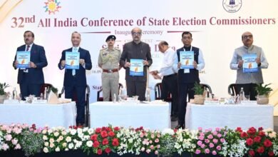नवा रायपुर में राज्य निर्वाचन आयुक्तों के 32वें अखिल भारतीय सम्मेलन का राज्यपाल श्री रामेन डेका ने किया शुभारंभ