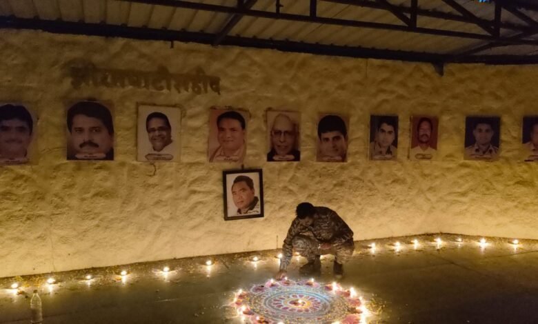 कांकेर से लेकर सुकमा के कर्रेगुट्टा पहाड़ियों पर भी द्वीप जलाए गए