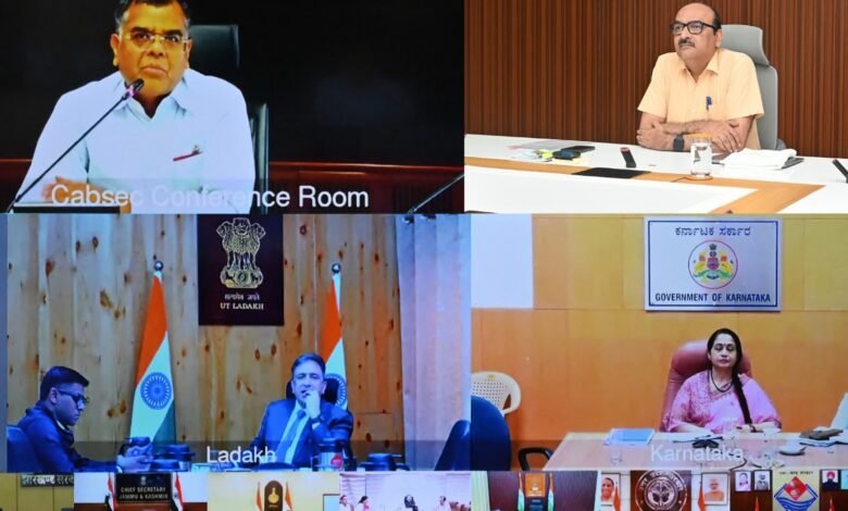केंद्रीय टास्क फोर्स व प्राथमिकता वाले क्षेत्रों की समीक्षा : कैबिनेट सचिव ने राज्यों के साथ की वीडियो कॉन्फ्रेंस