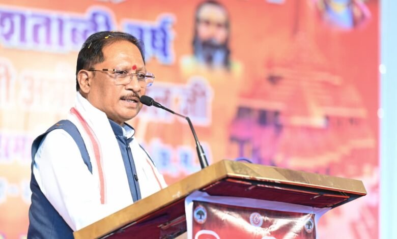 अयोध्या में भव्य श्री राम मंदिर के निर्माण के लिए समाज को एकजुट करने में अशोक सिंघल जी का योगदान अविस्मरणीय : मुख्यमंत्री श्री विष्णुदेव साय