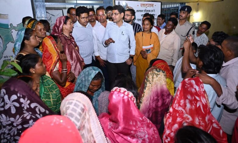 लखना, बेमता और बलौदीखुर्द का दौरा कर जताया संबल