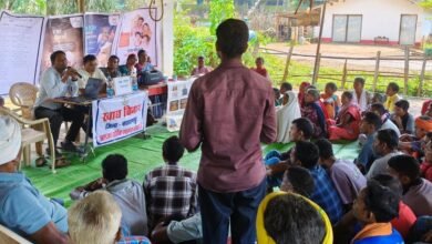 सेवा संकल्प अभियान के तहत रेमावंड में खाद्य विभाग का विशेष शिविर