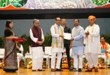 नई दिल्ली राष्ट्रीय कृषि सम्मेलन में शामिल हुए मंत्री श्री रामविचार नेताम
