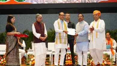नई दिल्ली राष्ट्रीय कृषि सम्मेलन में शामिल हुए मंत्री श्री रामविचार नेताम