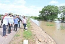 स्कूल शिक्षा मंत्री श्री गजेंद्र यादव की पहल पर भरदा में जलभराव की समस्या का त्वरित समाधान