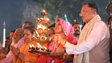 माता शबरी की पावन नगरी शिवरीनारायण में चित्रोत्पला गंगा महाआरती में शामिल हुए मुख्यमंत्री साय